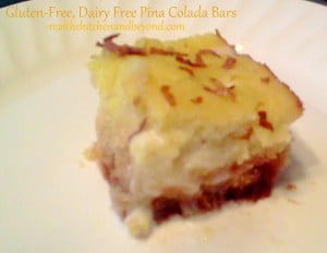 gluten free dairy free pineapple coconut bars