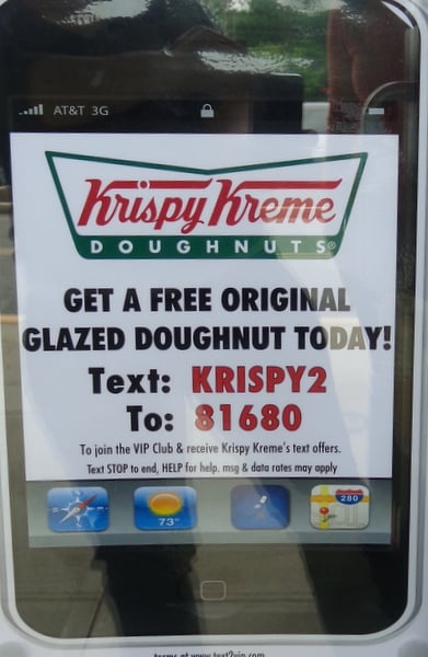 Krispy Kreme ~ specializing in fundraising and nut free donuts