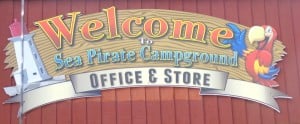 Ahoy Mateys, Sea Pirate Campground is fun for all