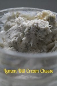 Lemon Dill Cream Cheese