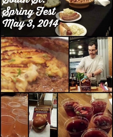 South St. Spring Fest 2014 Food preview collage