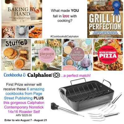 Calphalon and Cookbook first prize images