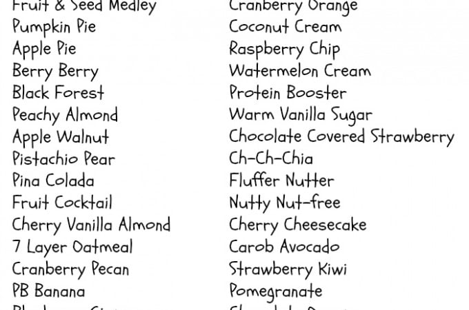 Love oatmeal? Change up taht simple oatmeal recipe with one of these 40 flavor combinations | www.realthekitchenandbeyond.com