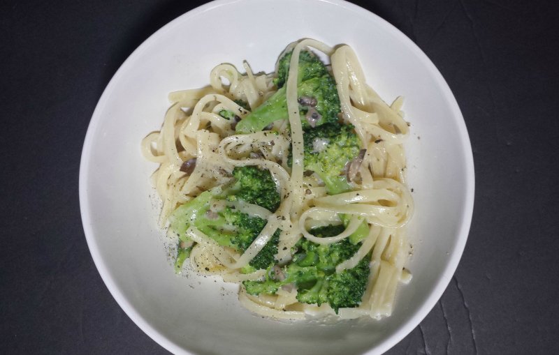 Broccoli Mushroom Pasta - Real: The Kitchen and Beyond