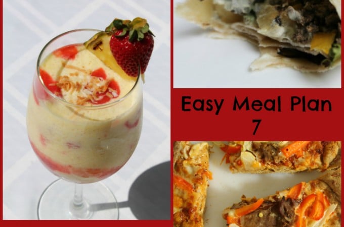 Quick Easy Meal Planning Easy Meal Plan 7