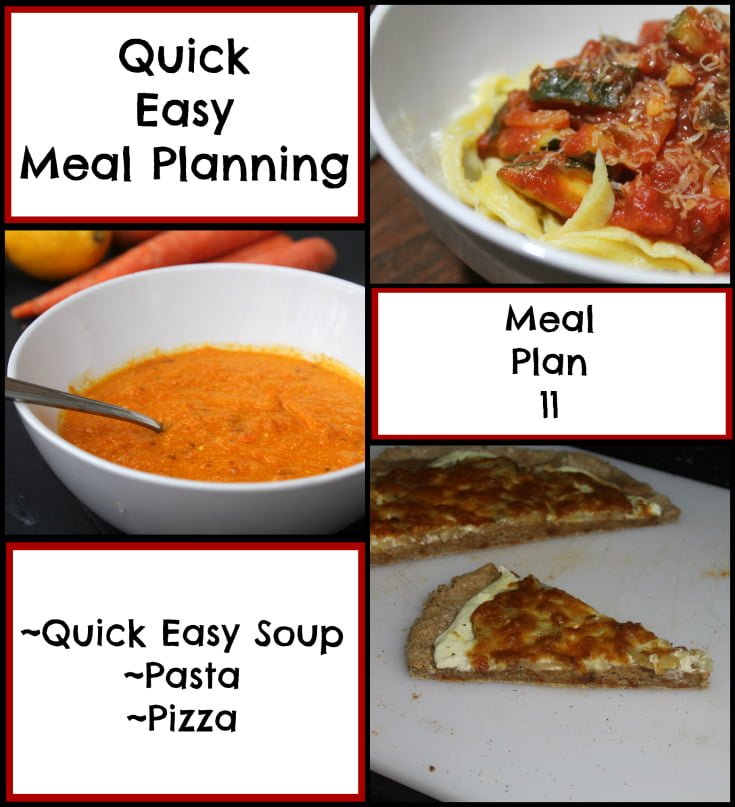 Quick Easy Meal Planning: Quick Easy Meal Plan 11 - Real: The Kitchen and Beyond