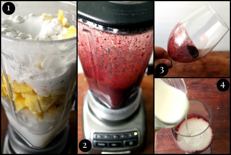 Blueberry Piña Colada Recipe Steps - Real: The Kitchen and Beyond