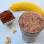 Chocolate Banana Peanut Butter Smoothie - Real: The Kitchen and Beyond