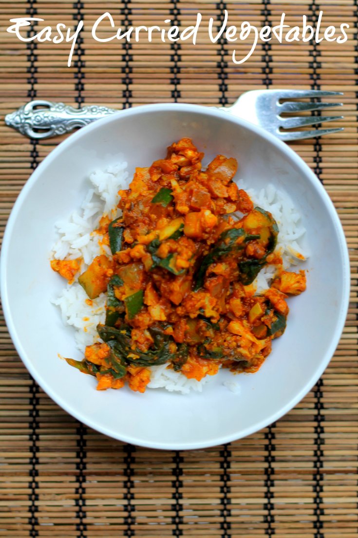 Easy Curried Vegetables with The Sassy Indian sauce - Real: The Kitchen and Beyond