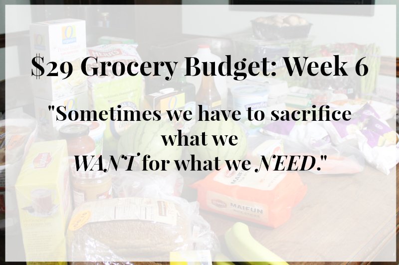 29 Dollar Grocery Budget Week 6 - Real: The Kitchen and Beyond