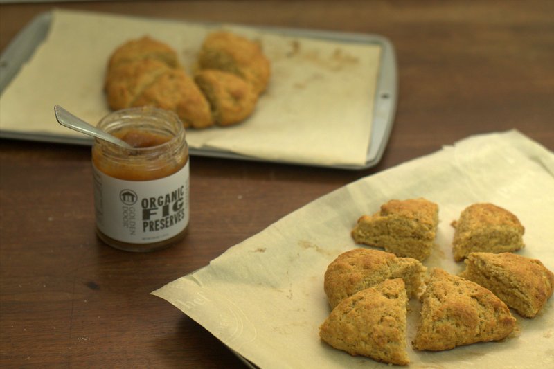 Whole Wheat Fig Scone Recipe - Real: The Kitchen and Beyond