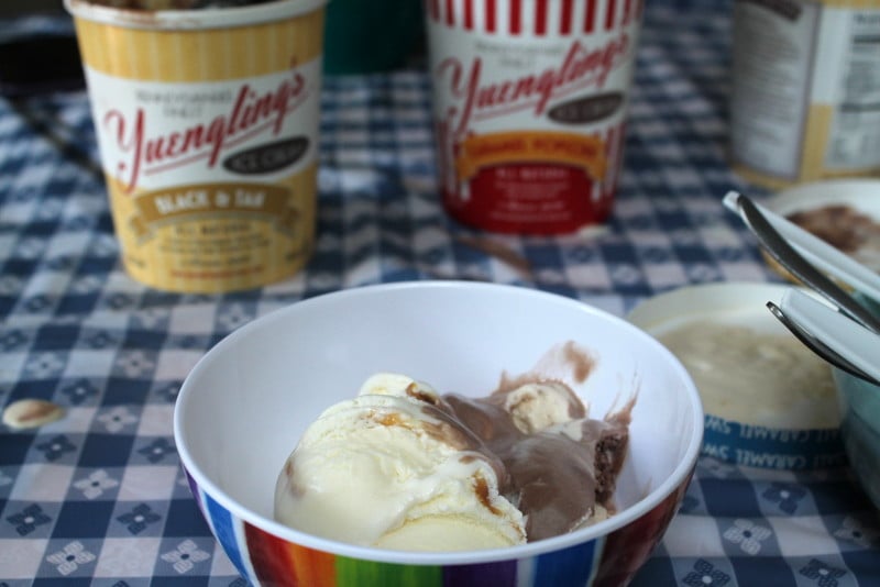 Yuengling Black and Tan Ice Cream - Real: The Kitchen and Beyond