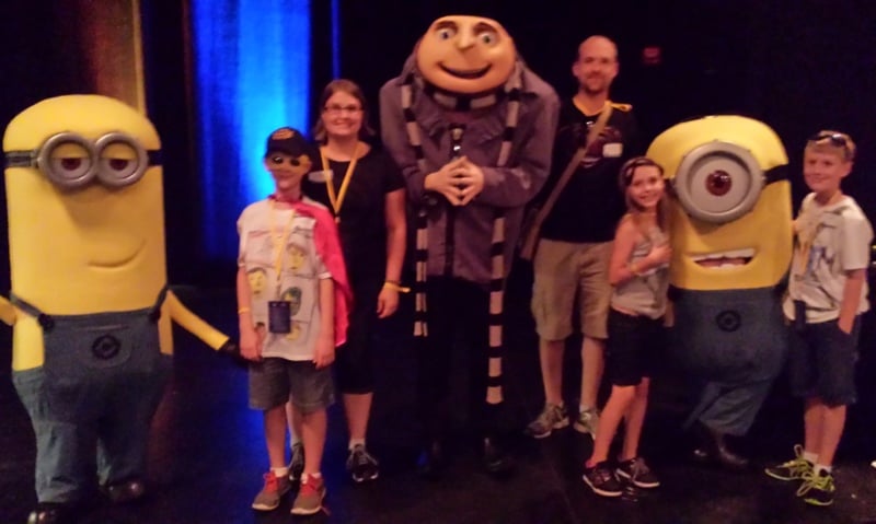 Despicable Me Character Picture Universal Orlando Studios