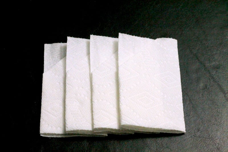 4 Step DIY Napkin Hack with Bounty Paper Towels