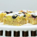 Meyer Lemon Blueberry Bars - A Delicious Lemon Bars Recipe