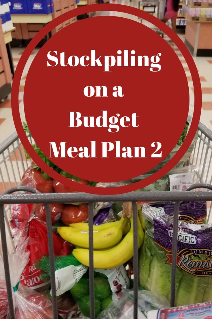 stockpiling on a budget meal plan 2