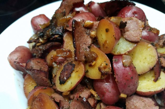 Balsamic Potatoes and Bacon Instant Pot Recipe