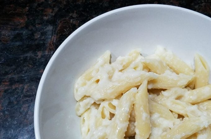 Cheesy Cauliflower Pasta Alfredo Recipe 1