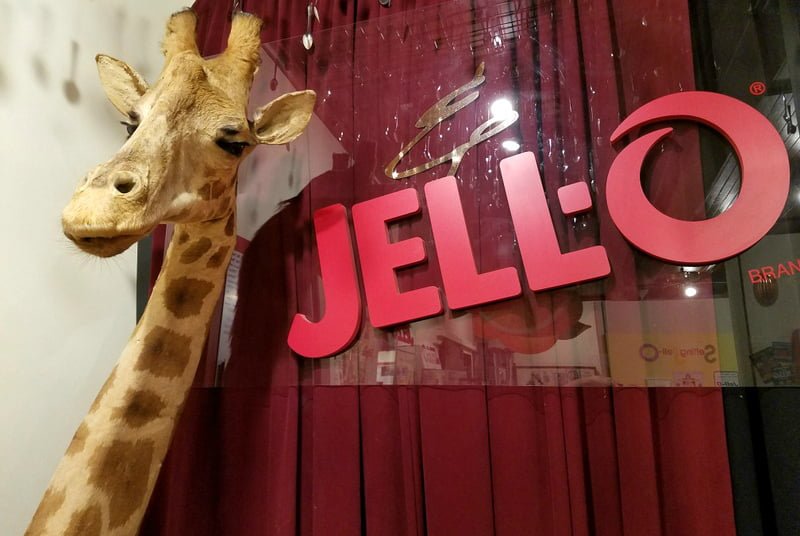 JELL-O Gallery Museum and Giraffe