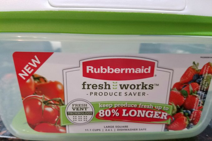 Rubbermaid FreshWorks Produce Saver 80 longer