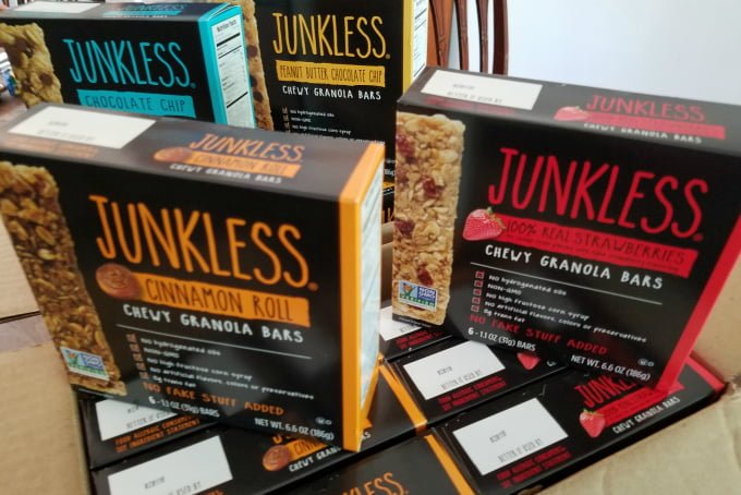 Simply Eight Junkless Granola Bars