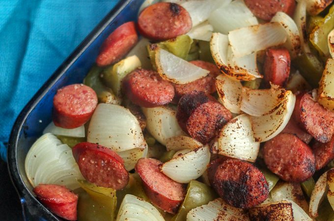 Smoked Sausage and Potato Recipe with Peppers